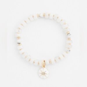 Chico’s Agate drop off stretch bracelet